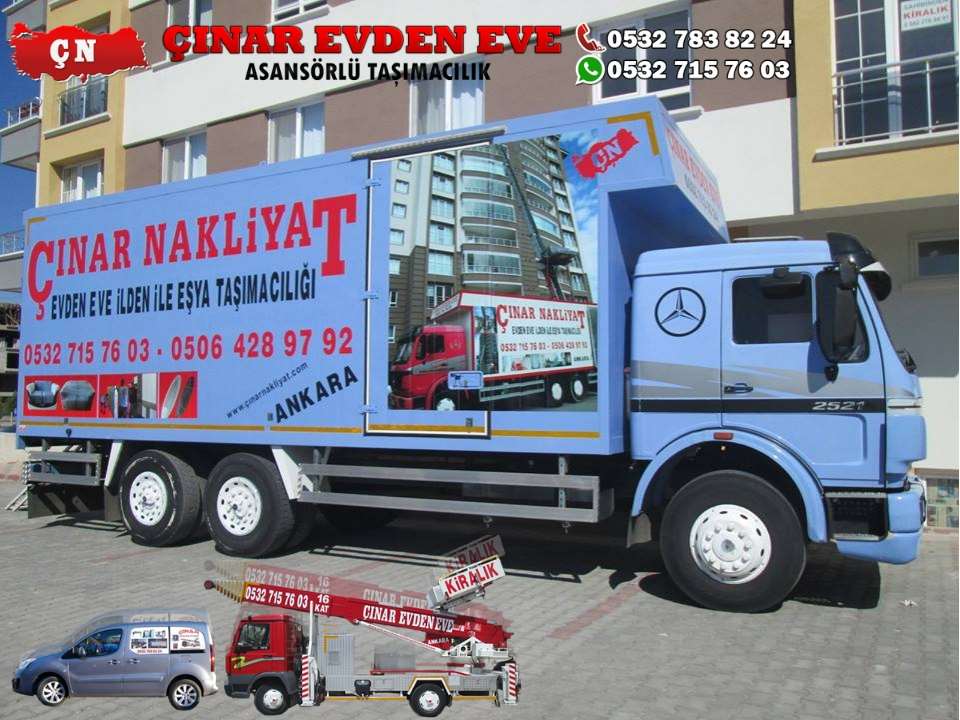 Ankara Evren Sincan Evden Eve Çınar Nakliyat 0532 715 76 03
