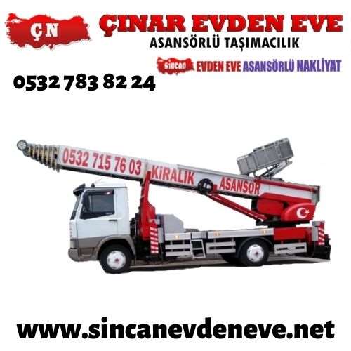 Ankara Ayaş Sincan Evden Eve Asansörlü Nakliyat sincanevdeneve.net 0532 715 76 03