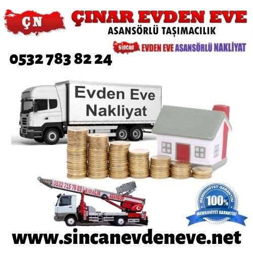 Ankara Bağlıca Sincan Evden Eve Asansörlü Nakliyat sincanevdeneve.net 0532 715 76 03