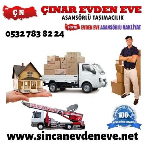 Ankara Gölbaşı / Ankara Sincan Evden Eve Asansörlü Nakliyat sincanevdeneve.net 0532 715 76 03