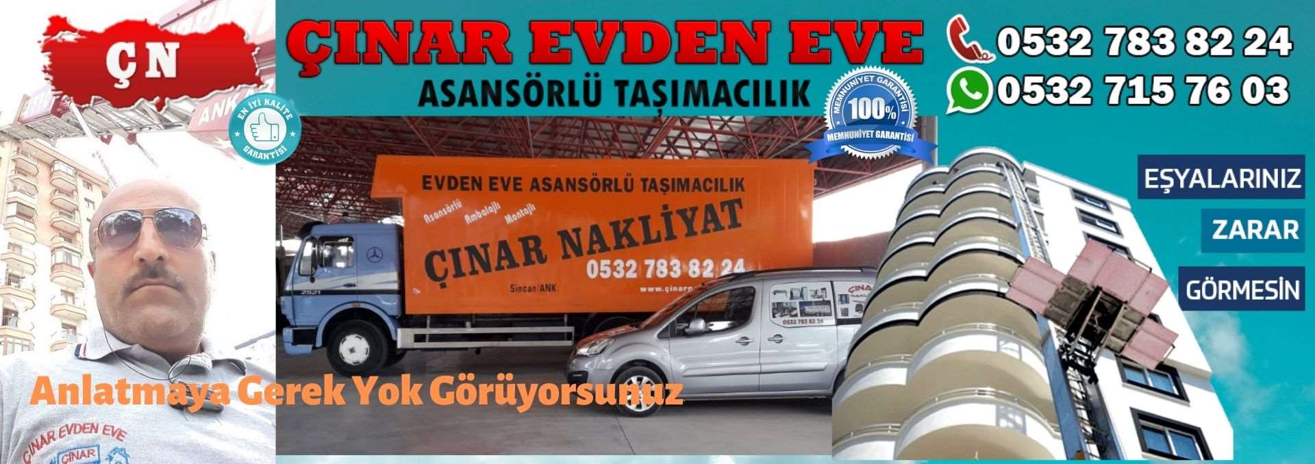 Ankara Pursaklar Evden Eve Asansörlü Ev Eşyası Taşıma 0532 715 76 03
